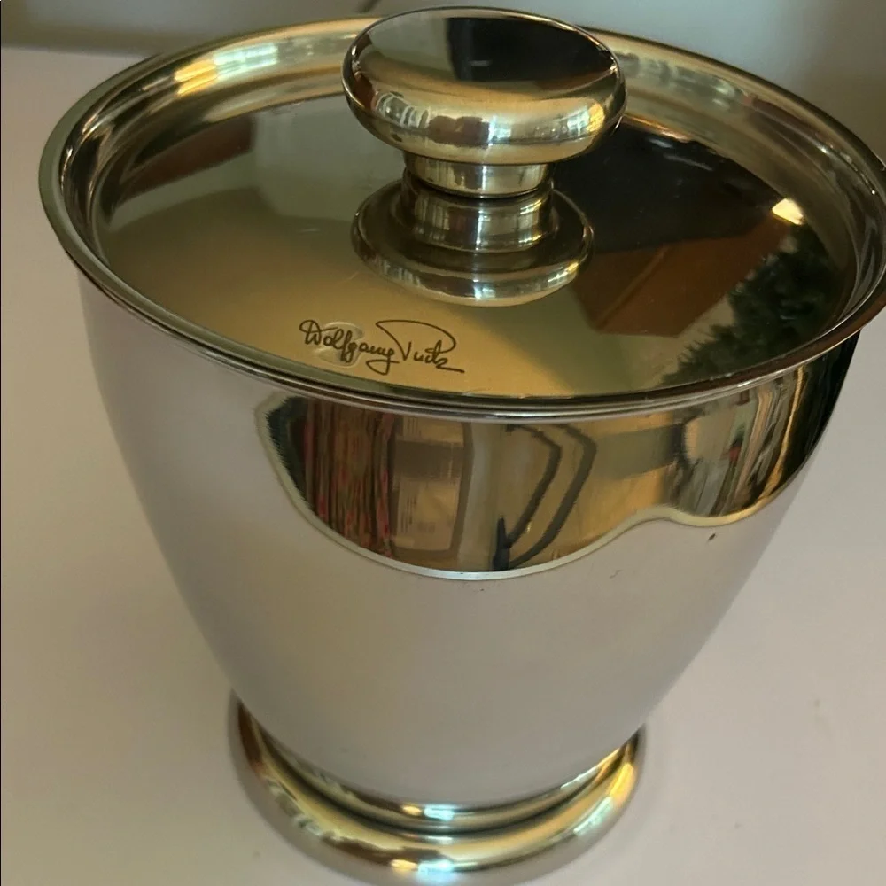 Wolf Gang Puck  Silver Ice Bucket